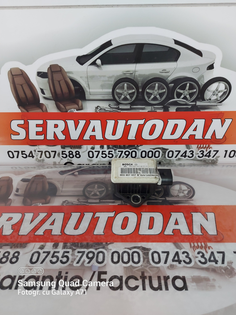 Senzor ESP Audi A4 (2004-2008) [8EC, B7] 2.0 Motorina 2008, 8E0907637B
