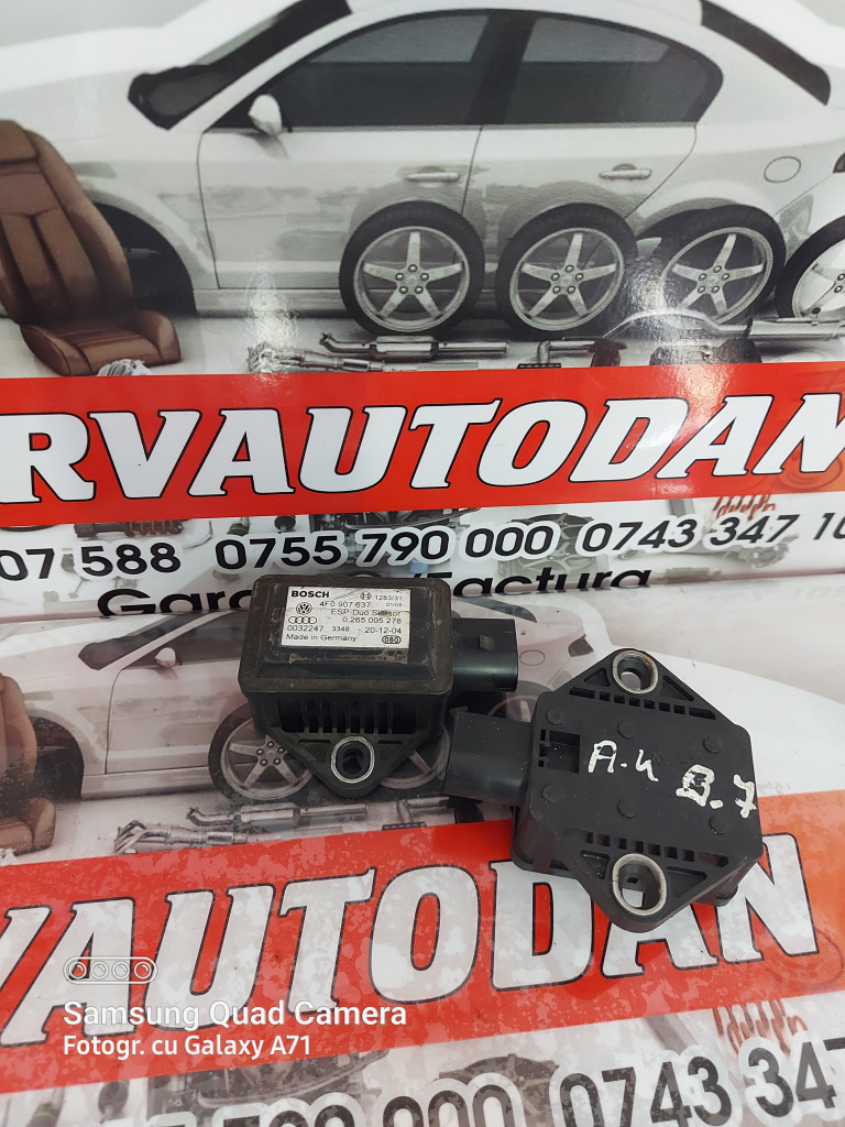 Senzor ESP Audi A4 (2004-2008) [8EC, B7] 2.0 Motorina 2008, 4F0907637