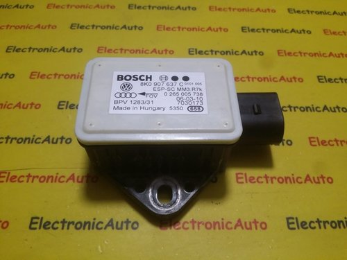 Senzor ESP Audi A4 8K A5, 8K0907637C, 0265005738,