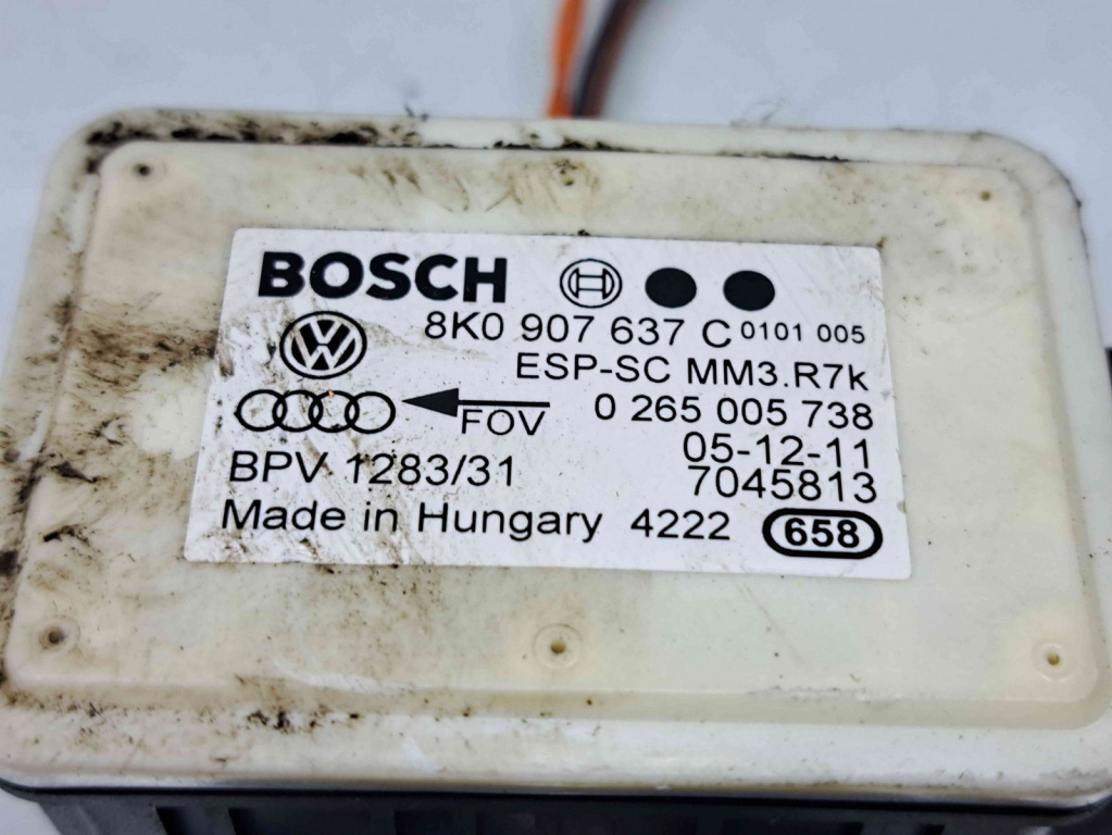 SENZOR ESP Audi A4 (8K5, B8) Avant [Fabr 2008-2015] 8K0907637C