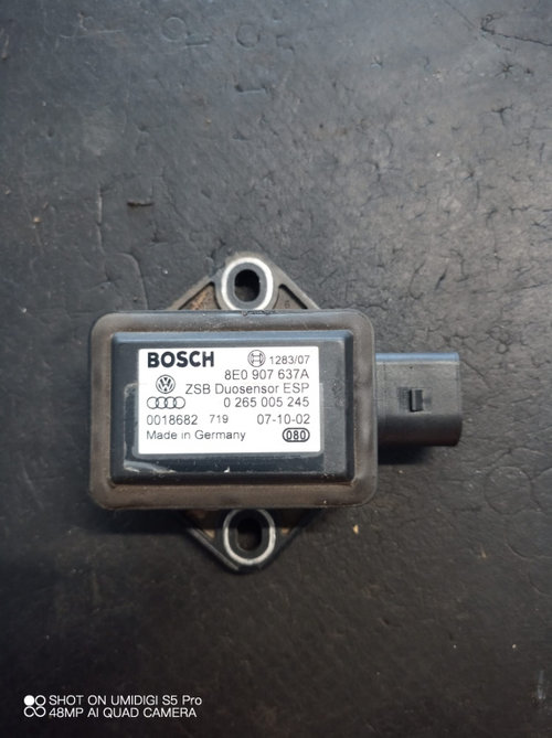 Senzor ESP Audi A4 B6 - COD 8E0907637A 0265005245