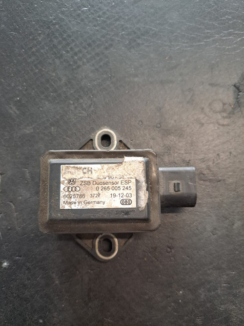 Senzor ESP AUDI A4 II (8E2, B6) [ 2000 - 2005 ] 2.0 (ALT) 96KW|130HP BOSCH - COD 0265005245 OEM 8E09...