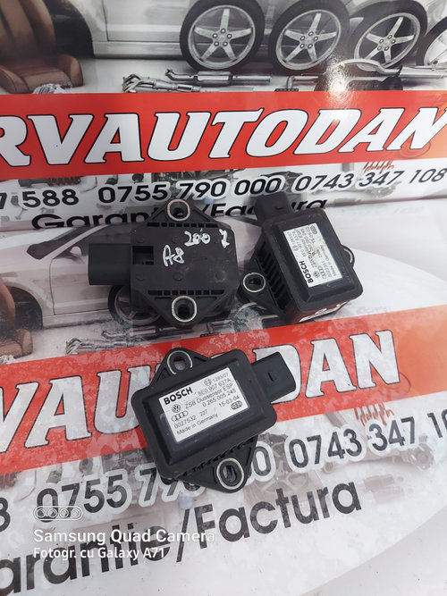 Senzor ESP Audi A8 (2002-2009) [4E] D3 3.0 Motorina 2007, 8E0907637A