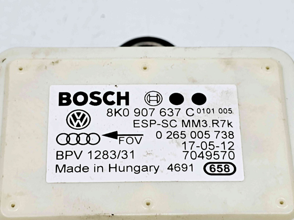 SENZOR ESP Audi Q5 (8RB) [Fabr 2008-2016] S-line 8K0907637C