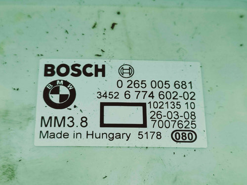 SENZOR ESP Bmw 5 (E60) [Fabr 2004-2010] 6774602 0265005681