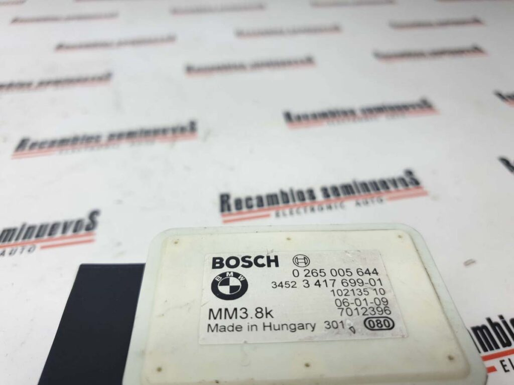 Senzor ESP BOSCH BMW X3 0 265 005 644 / 0265005644 / 3452 3 417 699-01 / 3452 3 417 699 01 / 3452341769901 / MM3 8K / MM38K0 265 005 644 / 0265005644 / 3452 3 417 699-01 / 3452 3 417 699 01 / 3452341769901 / MM3 8K / MM38K