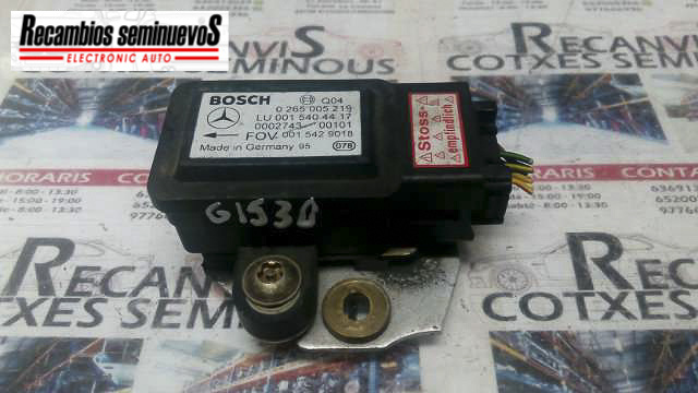 Senzor ESP BOSCH MERCEDES-BENZ Class A 0 265 005 219 / 0265005219 / 001 542 9018 / 0015429018 / 001 540 44 17 / 00154044170 265 005 219 / 0265005219 / 001 542 9018 / 0015429018 / 001 540 44 17 / 0015404417