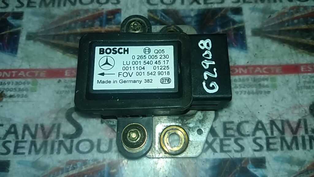 Senzor ESP BOSCH MERCEDES-BENZ Class E 0 265 005 230 / 0265005230 / LU 0015404517 / LU00154045170 265 005 230 / 0265005230 / LU 0015404517 / LU0015404517