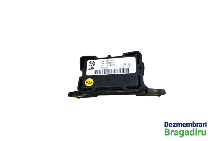 Senzor ESP Cod: 1K0907655C 1K0907655C Volkswagen VW Jetta 5 [2005 - 2011] Sedan 4-usi 1.9 TDI MT (105 hp) Cod motor: BKC, Cod cutie: GQQ, Cod culoare: LA7W