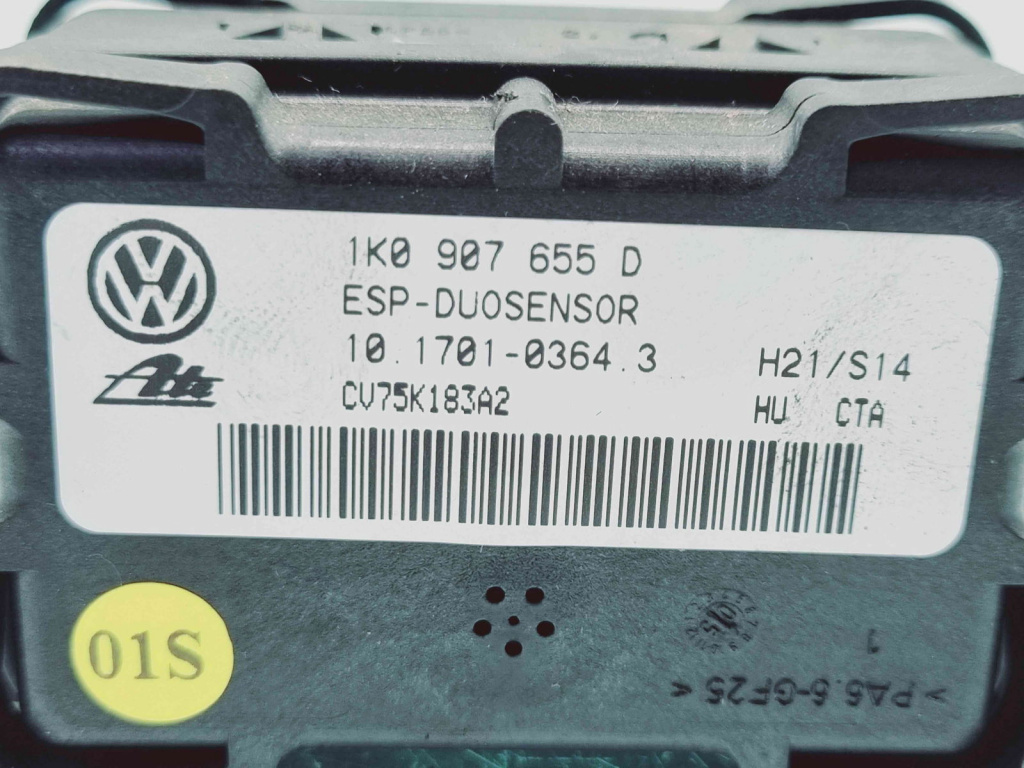 SENZOR ESP Skoda Octavia 2 (1Z3) [Fabr 2004-2013] 1K0907655D