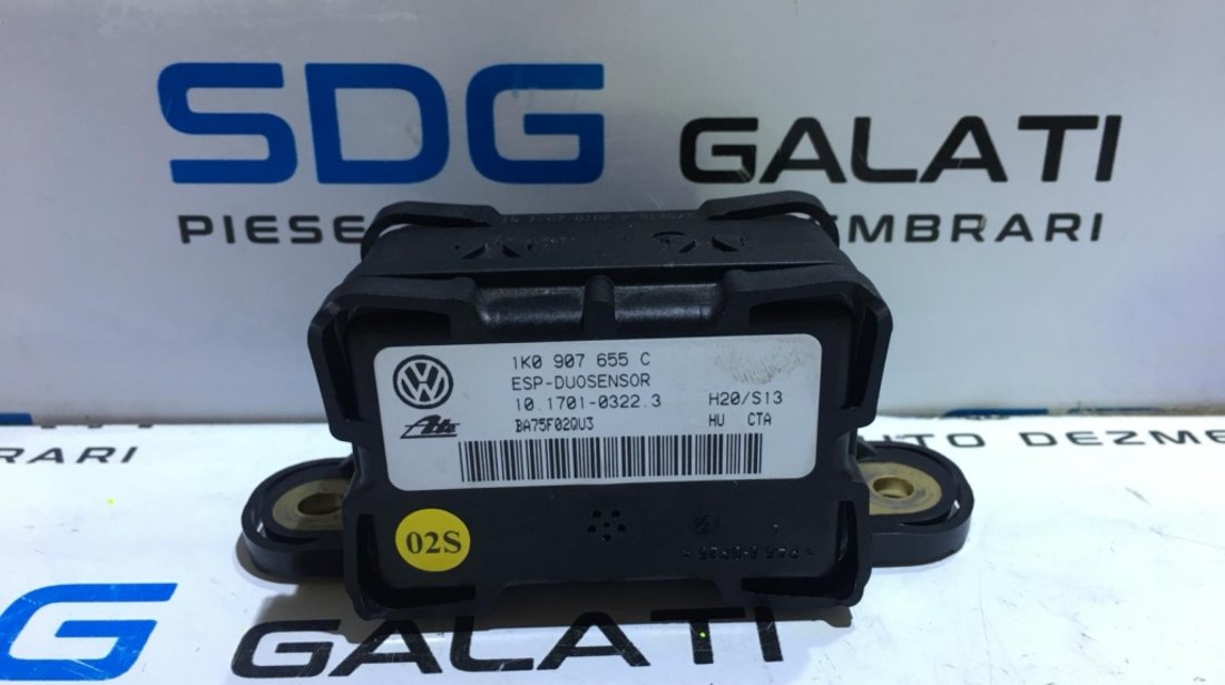 Senzor ESP VW Golf 5 2003 - 2009 COD : 1K0 907 655 C / 1K0907655C