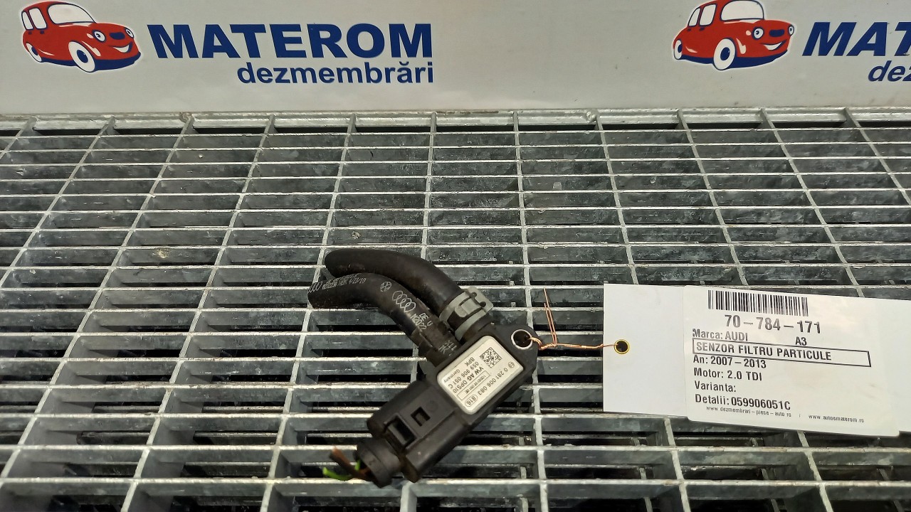SENZOR FILTRU PARTICULE AUDI A3 A3 2.0 TDI - (2007 2012)