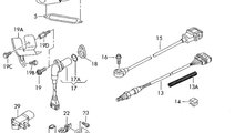 Senzor filtru particule DPF 03L906088E Audi A4 B8 ...