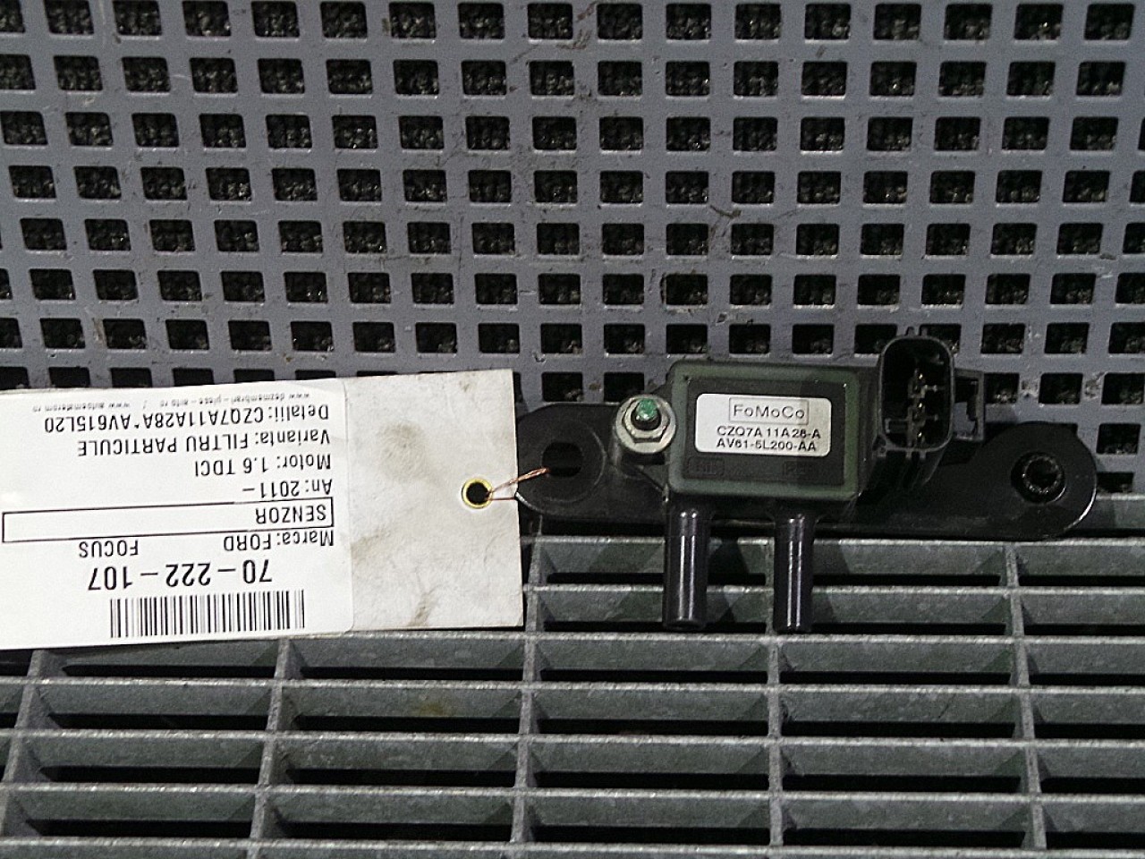 SENZOR FILTRU PARTICULE FORD FOCUS FOCUS 1.6 TDCI - (2011 2014)