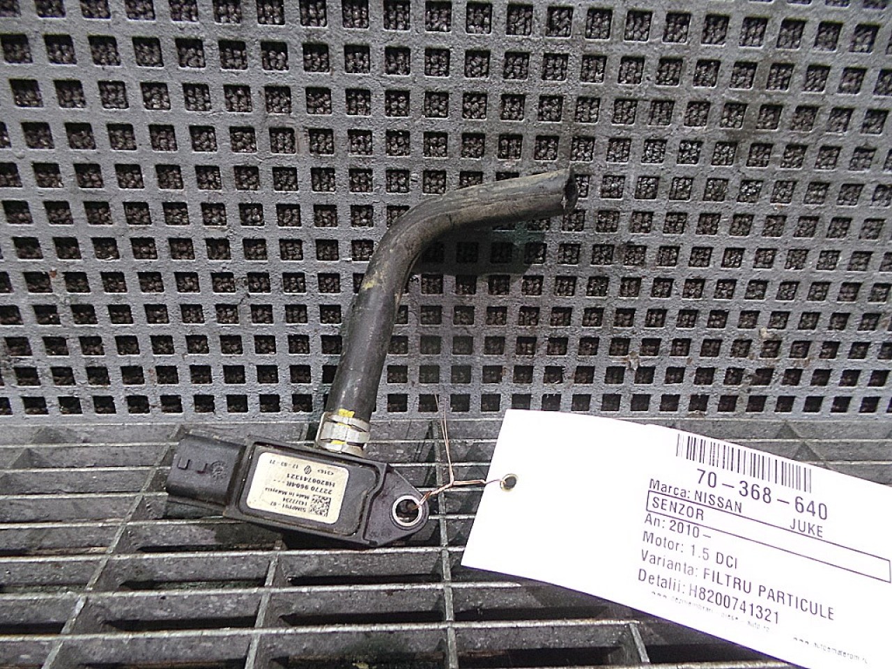 SENZOR FILTRU PARTICULE NISSAN JUKE JUKE 1.5 DCI - (2010 2014)