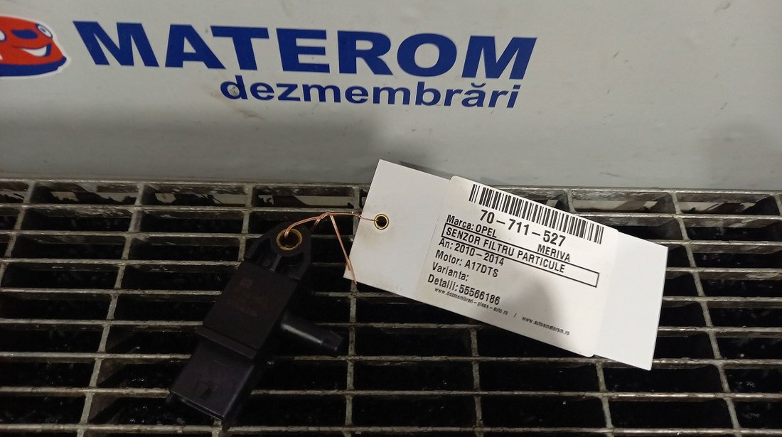 SENZOR FILTRU PARTICULE OPEL MERIVA MERIVA A17DTS - (2010 2014)