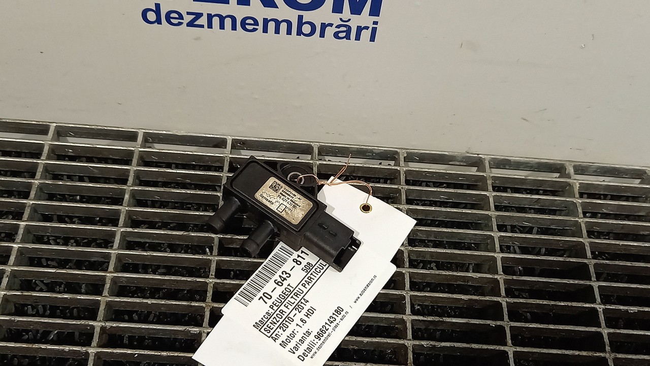 SENZOR FILTRU PARTICULE PEUGEOT 508 1.6 HDI - (2010 2014)