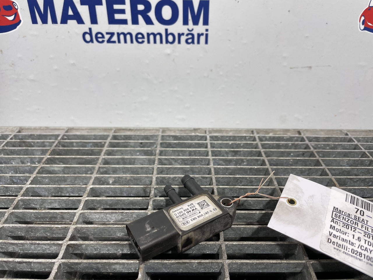 SENZOR FILTRU PARTICULE SEAT TOLEDO 1.6 TDI - (2012 2019)