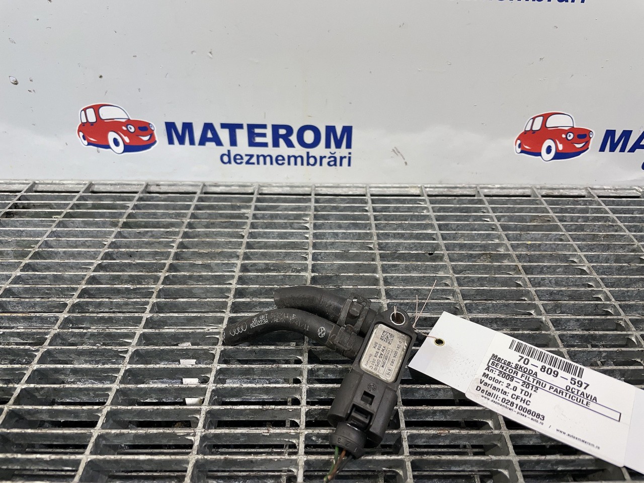SENZOR FILTRU PARTICULE SKODA OCTAVIA 2.0 TDI - (2009 2012)