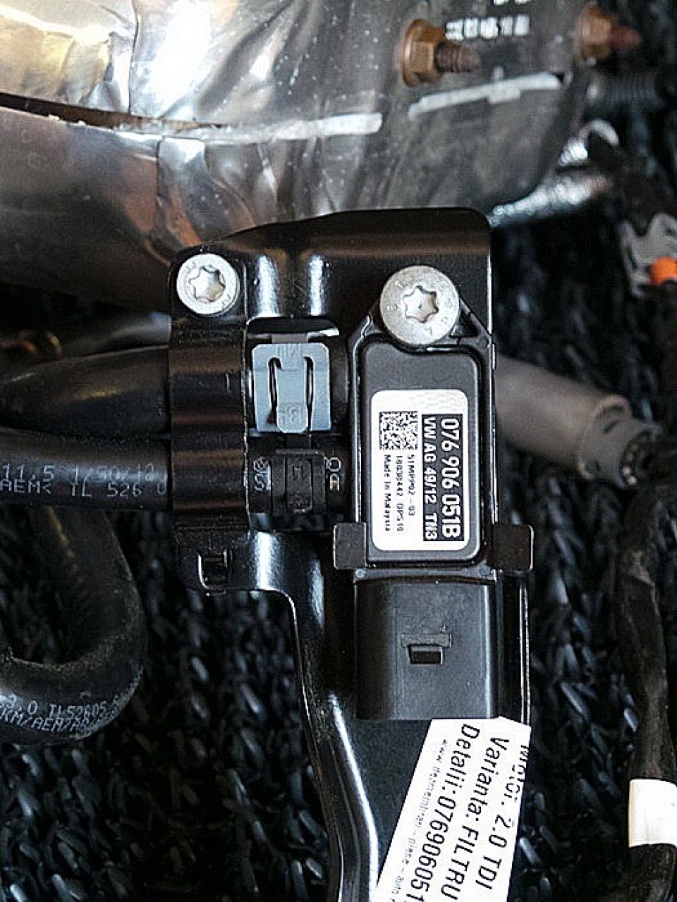 SENZOR FILTRU PARTICULE VW JETTA IV 2.0 TDI - (2010 2019)
