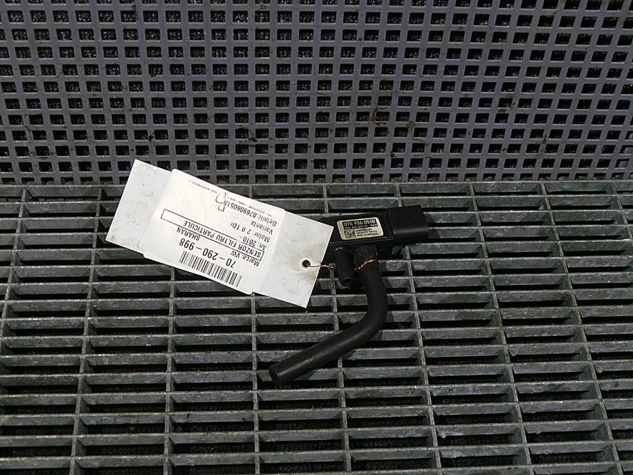 SENZOR FILTRU PARTICULE VW SHARAN SHARAN 2.0 TDI - (2010 2015)