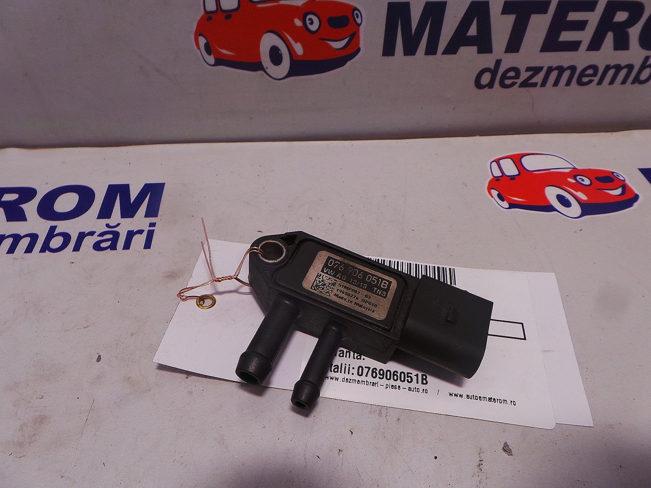 SENZOR FILTRU PARTICULE VW SHARAN SHARAN - - (2010 2015)