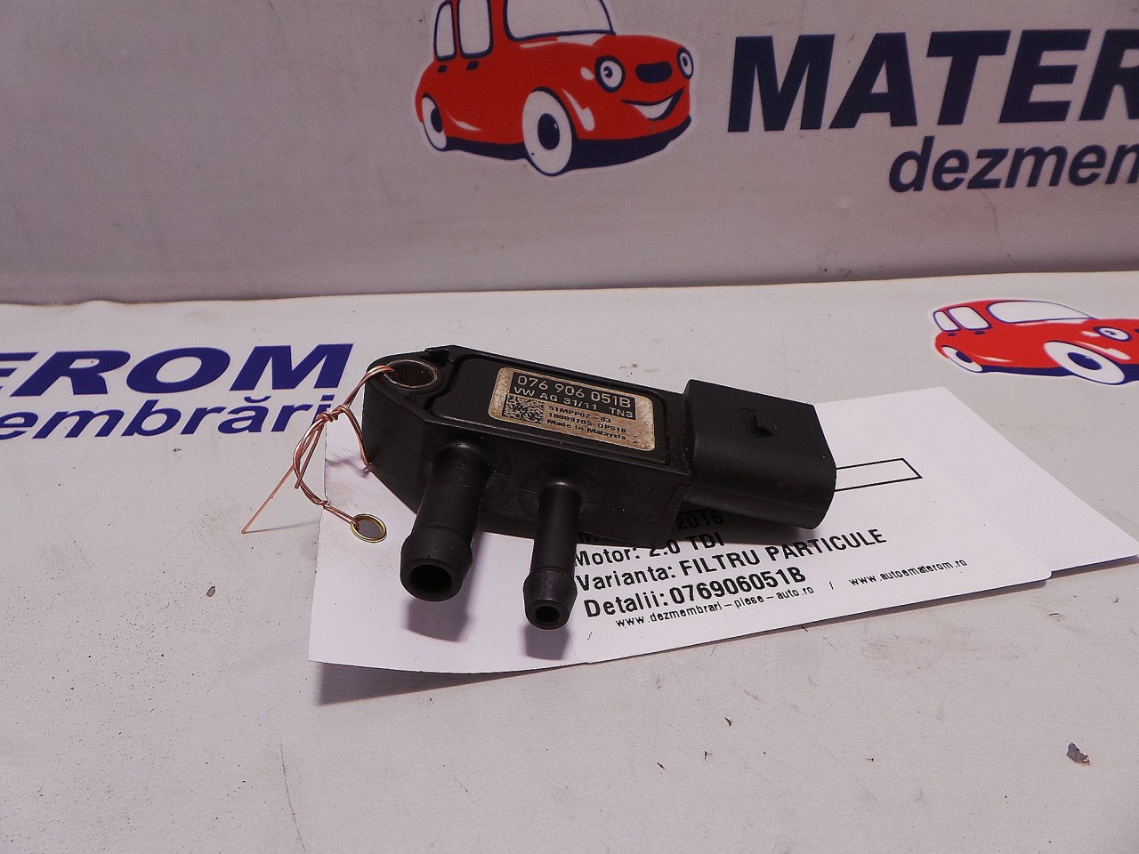SENZOR FILTRU PARTICULE VW TIGUAN TIGUAN 2.0 TDI - (2010 2015)