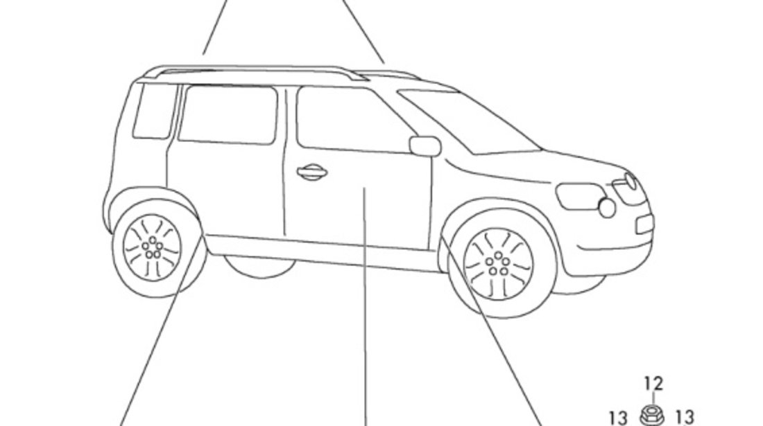 Senzor impact airbag Volkswagen Touran (1T3) Monovolum 2014 1.6 TDI VOLKSWAGEN TOURAN (1T3) [ 2010 - 2015 ] OEM 5K0959351