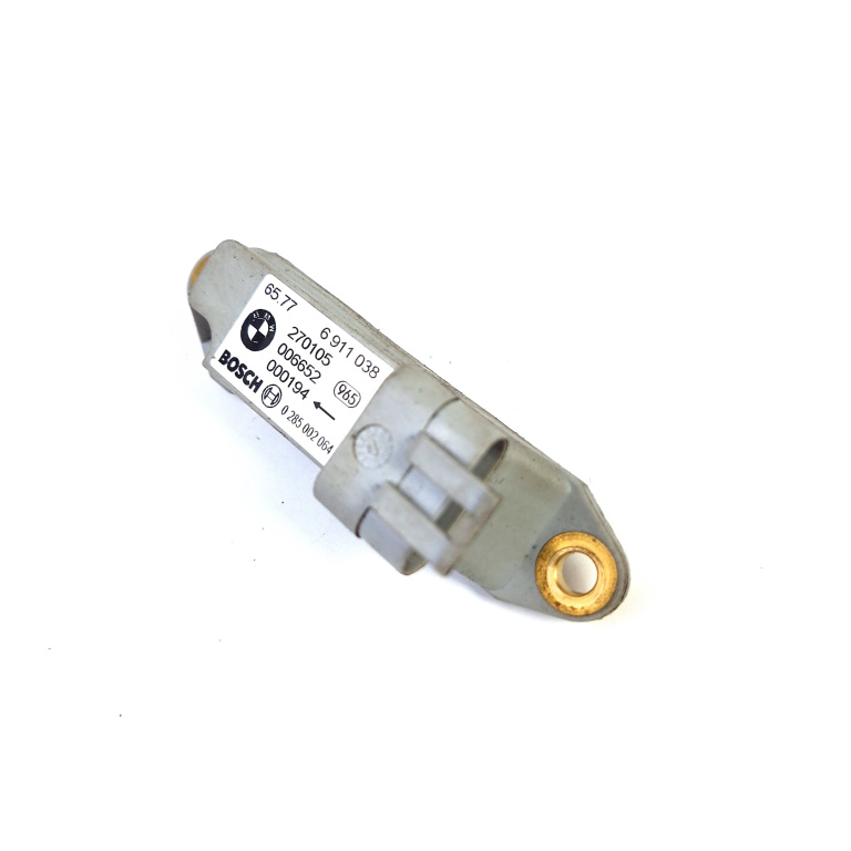 Senzor Impact Bmw 3 (E46) 1998-2007 320 Ci M54 B22 (226S1) Benzina 6911038, 65776911038, 6577-6911038, 65.77 6 911 038, 270105, 006652, 000194, 0285002064, 0 285 002 064 Bosch