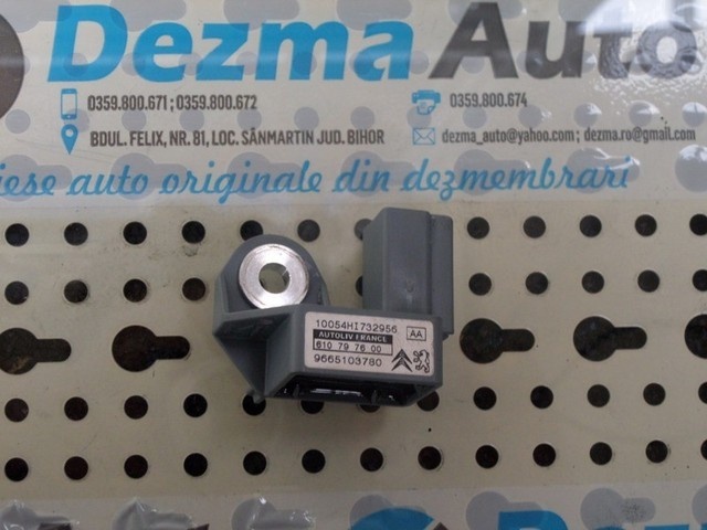 Senzor impact Citroen C4 Picasso, 9665103780
