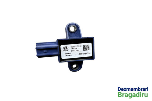 Senzor impact lateral fata dreapta Cod: 95920-3T200 95920-3T200 Hyundai i20 2 (GB) [2014 - 2020] Hat...