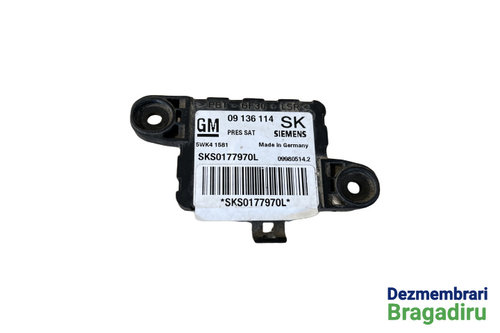 Senzor impact lateral fata stanga Cod: 09136114 Opel Vectra B [1995 - 1999] wagon 5-usi 1.6 MT (101 ...