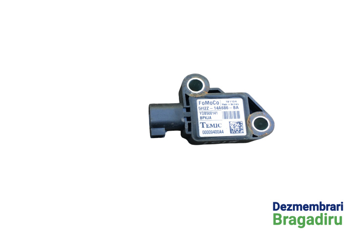Senzor impact lateral fata stanga Cod: 5H2Z-14A686-BA 5H2Z-14A686-BA Land Rover Discovery 3 [2004 - 2009] SUV 2.7 TD AT (190 hp) Cod motor: 276DT