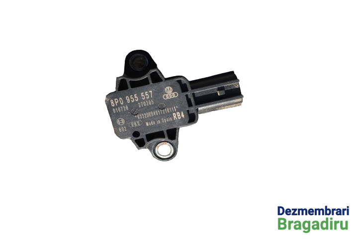 Senzor impact lateral fata stanga Cod: 8P0955557 Audi A4 B7 [2004 - 2008] Sedan 4-usi 2.0 TDI MT (140 hp) S-Line, Cod motor BLB