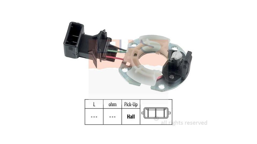 Senzor,impulsuri aprindere Volkswagen VW POLO Variant (6KV5) 1997-2001 #2 0237520036