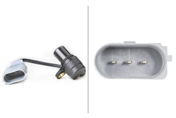 Senzor impulsuri, arbore cotit (6PU009163181 HELLA) AUDI,SEAT,SKODA,VW