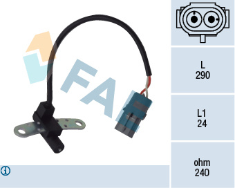 Senzor impulsuri, arbore cotit (79021 FAE) RENAULT