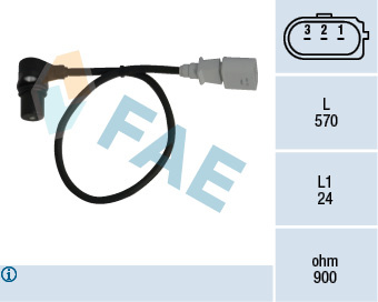 Senzor impulsuri, arbore cotit (79056 FAE) AUDI,GEELY,SEAT,SKODA,VW