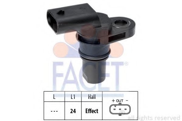Senzor impulsuri, arbore cotit AUDI A4 Avant (8K5, B8) (2007 - 2015) FACET 9.0514 piesa NOUA