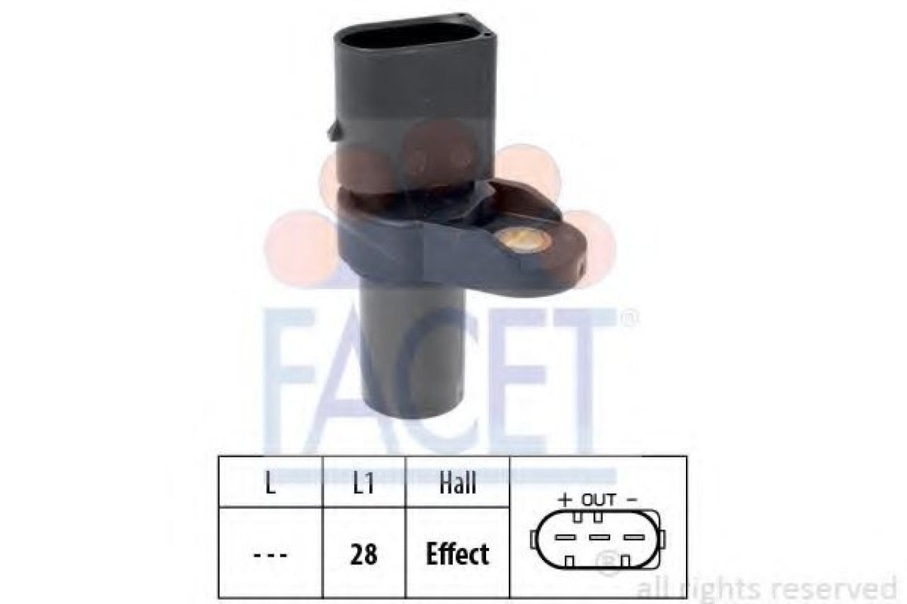 Senzor impulsuri, arbore cotit BMW X3 (E83) (2004 - 2011) FACET 9.0473 piesa NOUA