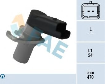 Senzor impulsuri, arbore cotit CITROEN C4 I (LC) (2004 - 2011) FAE 79117 piesa NOUA