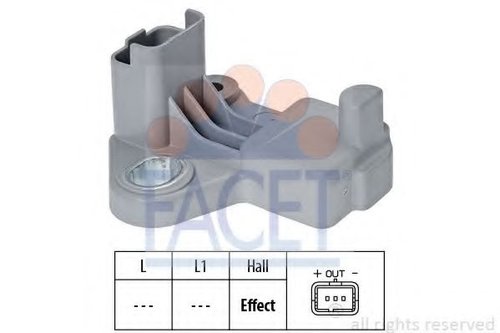 Senzor impulsuri, arbore cotit CITROEN DS3 (2009 - 2015) FACET 9.0602 piesa NOUA