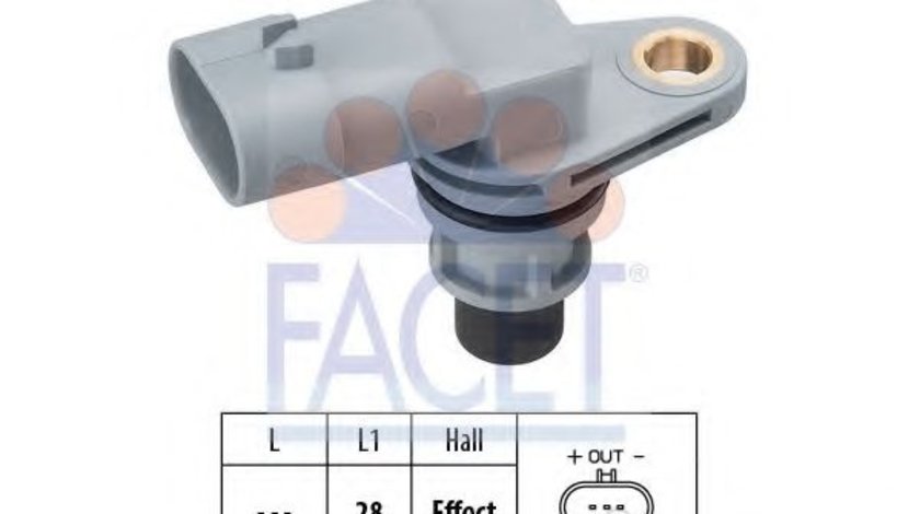 Senzor impulsuri, arbore cotit FIAT ALBEA (178) (1996 - 2009) FACET 9.0380 piesa NOUA