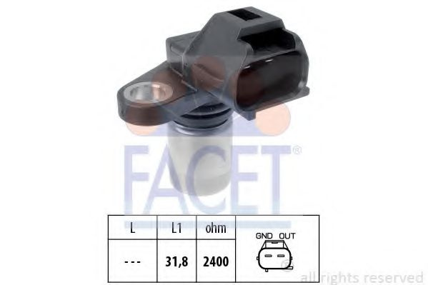 Senzor impulsuri, arbore cotit MAZDA 6 (GG) (2002 - 2008) FACET 9.0509 piesa NOUA