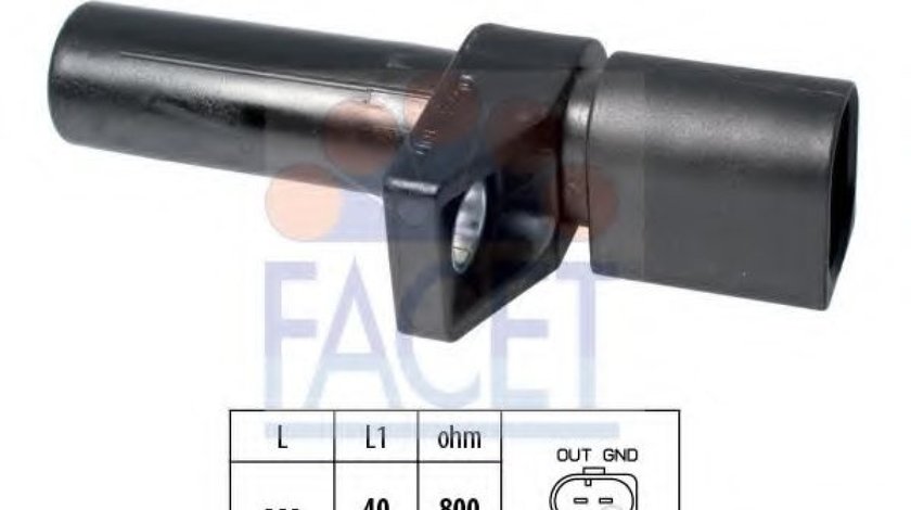 Senzor impulsuri, arbore cotit MERCEDES S-CLASS Cupe (C215) (1999 - 2006) FACET 9.0578 piesa NOUA