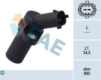 Senzor impulsuri, arbore cotit NISSAN INTERSTAR bus (X70) (2002 - 2016) FAE 79093 piesa NOUA