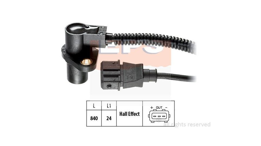 Senzor impulsuri, arbore cotit Opel ASTRA F hatchback (53_, 54_, 58_, 59_) 1991-1998 #2 009110271