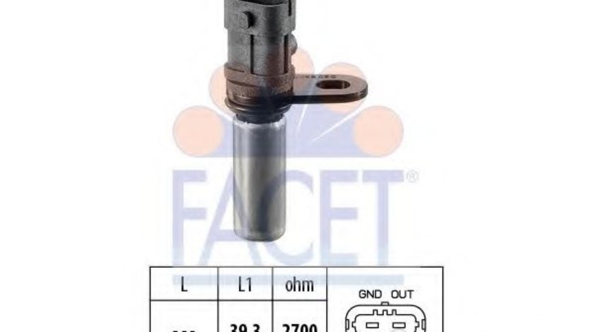 Senzor impulsuri, arbore cotit OPEL ASTRA H GTC (L08) (2005 - 2016) FACET 9.0288 piesa NOUA