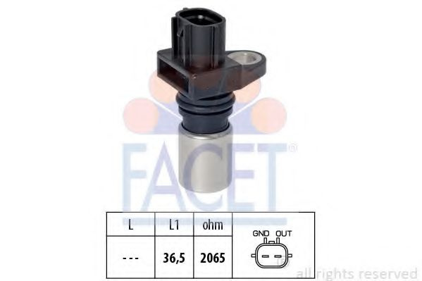Senzor impulsuri, arbore cotit OPEL VECTRA C Combi (2003 - 2016) FACET 9.0417 piesa NOUA