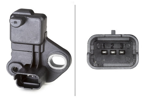 Senzor impulsuri, arbore cotit partea fata (6PU009163451 HELLA) Citroen,FORD,PEUGEOT